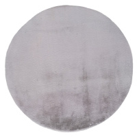 Sivý koberec Universal Fox Liso, Ø 120 cm