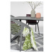Sivá záhradná súprava nábytku so 6 stoličkami Le Bonom Joanna Strong