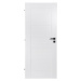 Interiérové dvere Naturel Accra 1 ľavé 80 cm biele ACCRA1CPLB80L