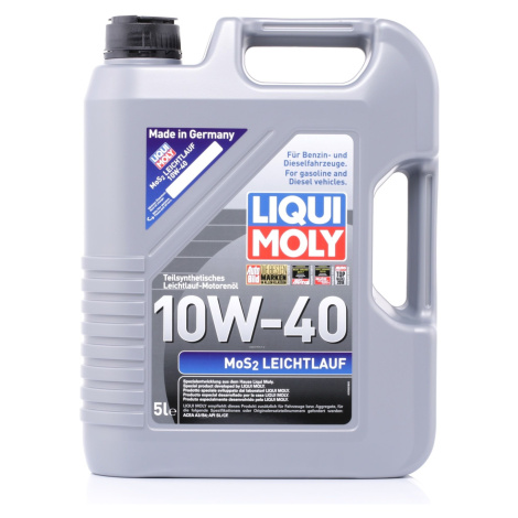 LIQUI MOLY LEICHTLAUF MOS2 10W-40 - 5l 2184