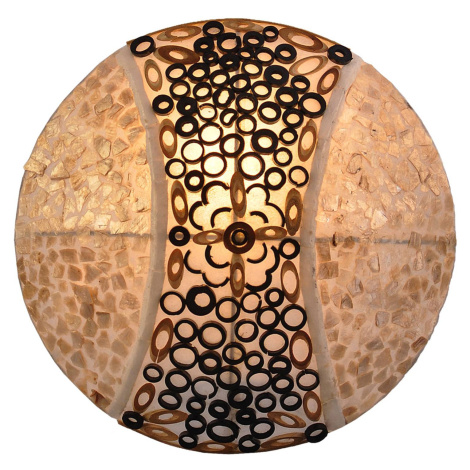 Ozdobené nástenné svietidlo Melina Woru