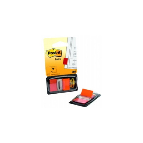 3M 680-4 Post-It index oranžový,25x43mm (1x50lístkov)