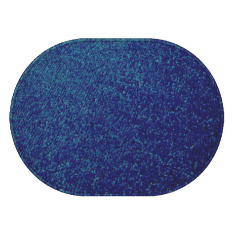 Kusový koberec Eton modrý 82 ovál - 160x240 cm Vopi koberce