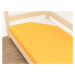 Benlemi Žlté jednolôžkové prestieradlo JERSEY EXCLUSIVE z bavlny 160 g/m2 Zvoľte rozmer: 120 x 2