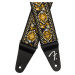 Fender Pasadena Woven Strap, Yellow Lotus, 2"