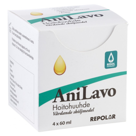 REPOLAR AniLavo pre oplach rán pre psov a mačky 4 x 60 ml