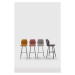Tmavosivé barové stoličky v súprave 2 ks 75 cm Pol – Marckeric