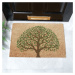 Rohožka z kokosového vlákna 60x90 cm Tree of Life – Artsy Doormats