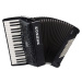 Hohner Bravo III 72 Black Silent Key