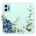 Flipové puzdro iSaprio - Blue Flowers - Xiaomi Redmi Note 12 5G