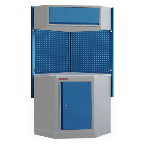 Rohová zostava PROFI BLUE dielenského nábytku - MTGS1302S AHProfi