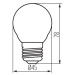 XLED G45 E27 6W-NW Svetelný zdroj LED