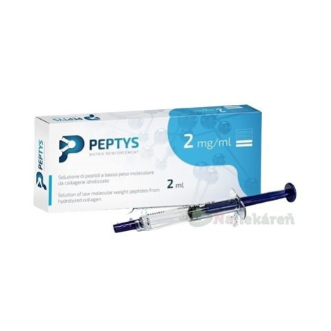 PEPTYS 2 roztok peptidov PEP-22 z kolagénu 2 mg/ml, injekcia 2ml