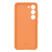 Silikónové puzdro Samsung na Samsung Galaxy S23 5G S911 EF-PS911TOE Silicone Cover oranžové