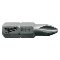 MILWAUKEE Skrutkovacie bity PH1, 25 mm (25 ks)