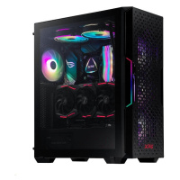 ADATA XPG case STARKER AIR, Mid-Tower, bez zdroja, čierna