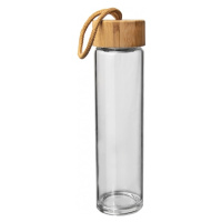 ORION Fľaša sklo/bambus viečko + sitko 0,5 l
