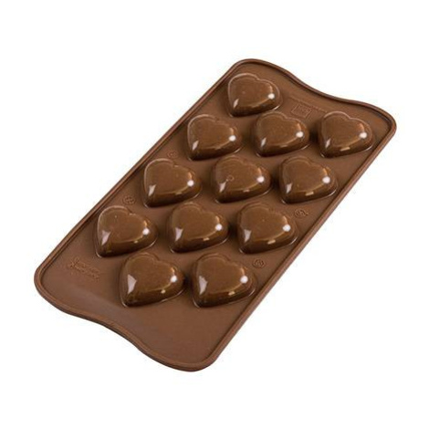 3D silikónová forma na čokoládu – Srdce - Silikomart