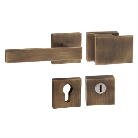 TI - CUBO/SQUARE - HR 3230/2275 madlo/kľučka Bronz matný