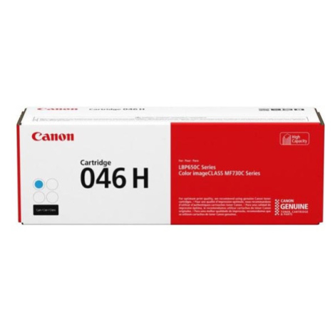 Canon originál toner 046 H C, 1253C002, cyan, 5000str., high capacity