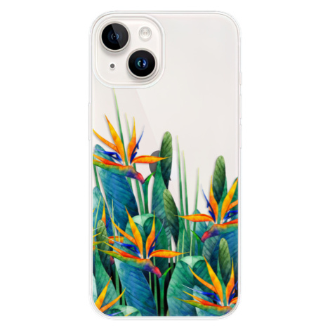 Odolné silikónové puzdro iSaprio - Exotic Flowers - iPhone 15