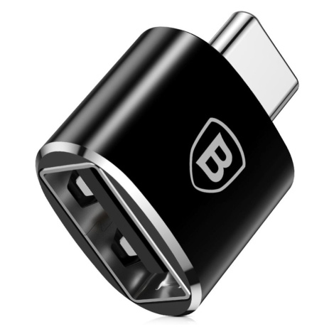 Adaptér z USB na USB typ-C OTG Baseus čierny