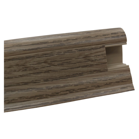 DOPRODEJ: Soklová podlahová lišta SLK50 W650 Dub burbon 2,5 m, 2500x50x25 mm, hnědá, Döllken