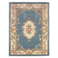 Ručně všívaný kusový koberec Lotus premium Blue - 75x150 cm Flair Rugs koberce