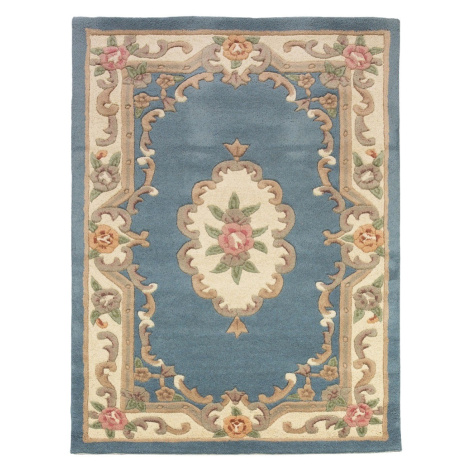 Ručně všívaný kusový koberec Lotus premium Blue - 75x150 cm Flair Rugs koberce