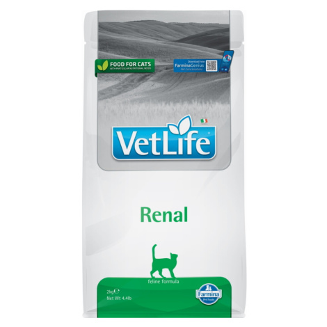 VET LIFE Natural Renal granule pre mačky, Hmotnosť balenia (g): 2 kg
