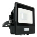 Reflektor LED so senzorom PRO 10W, 6400K, 735lm, čierny VT-118S (V-TAC)