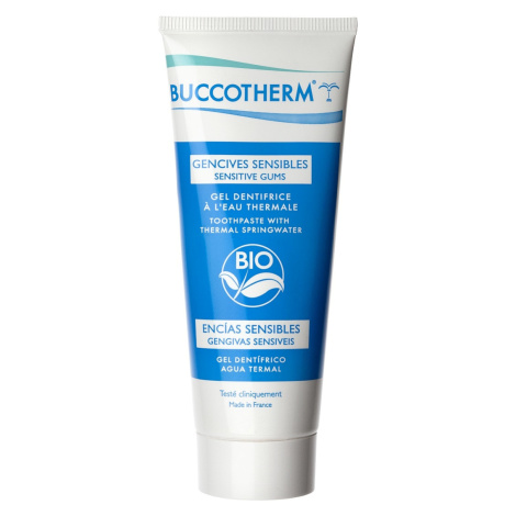 BUCCOTHERM Gél Dentifrice BIO Gélová pasta na citlivé ďasná 75 ml