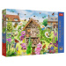 Trefl Puzzle 1000 Premium Plus - Čajový čas: Domček pre včielky