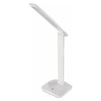 Biela LED stmievateľná stolová lampa (výška 37 cm) Chase – EMOS