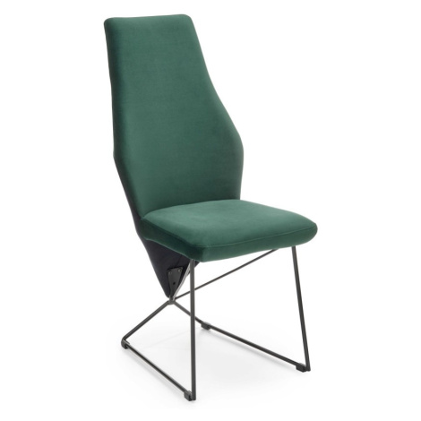 Jedálenská stolička K485 tmavo zelená Halmar