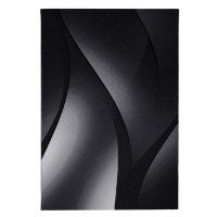 Kusový koberec Plus 8010 black - 120x170 cm Ayyildiz koberce