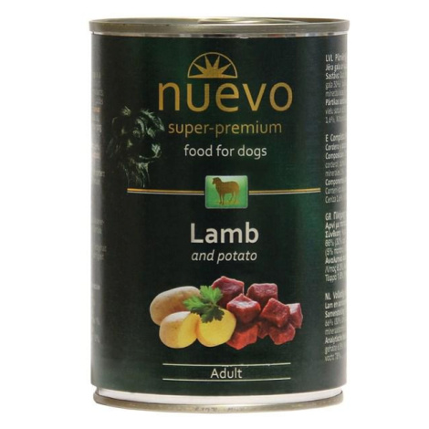 Nuevo Dog Adult Lamb - 6x400g