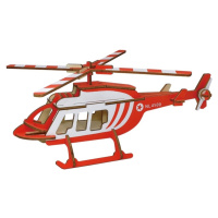 Woodcraft Drevené 3D puzzle Prepravné vrtuľné