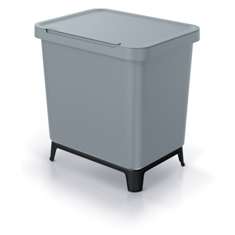 Odpadkový kôš SYSTEMO 2x10 L sivý Prosperplast