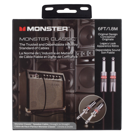 Monster Classic 6' Instrument Cable Straight