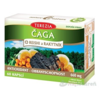 TEREZIA ČAGA + REISHI a RAKYTNÍK 60 ks