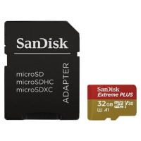 SanDisk Extreme Plus micro SDHC 32 GB A1 Class 10 UHS-I V30