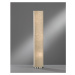 Béžová stojacia lampa s textilným tienidlom (výška  110 cm) Thor – Fischer & Honsel