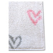 Biely detský koberec 120x170 cm Hearts – Hanse Home