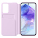 Samsung Galaxy A55 Smart View Wallet Case fialový