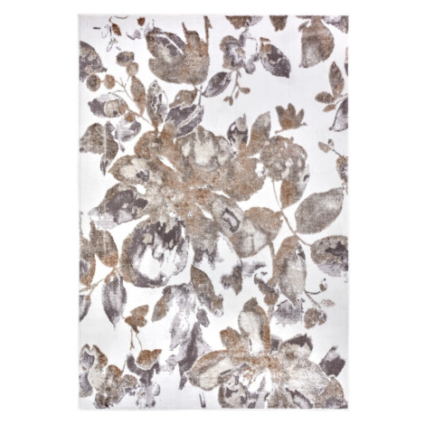 Sivo-hnedý koberec 200x280 cm Shine Floral – Hanse Home