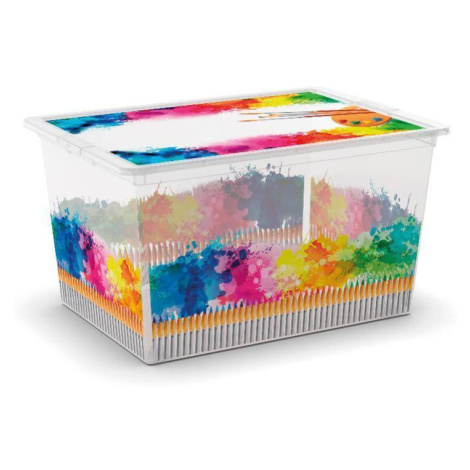 Box KIS C Box Arty Colours XL, 50L, 39x55x31 cm, s vekom