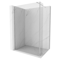 MEXEN/S - Kioto Sprchová zástena WALK-IN 105 x 30 cm, transparent, chróm 800-105-212-01-00-030