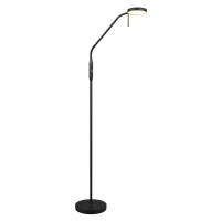 Čierna LED stojacia lampa (výška 160 cm) Moreno – Trio