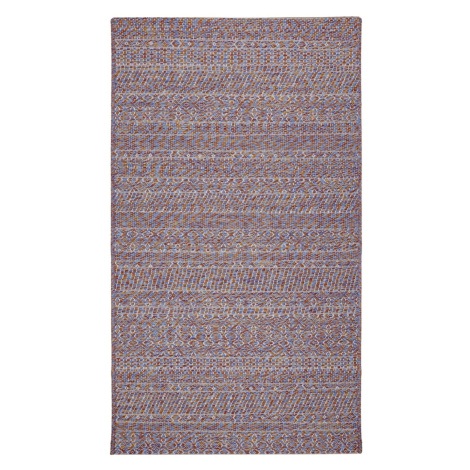 Kusový koberec Terazza 21241 Multi/Blue/Red – na ven i na doma - 80x150 cm Devos koberce